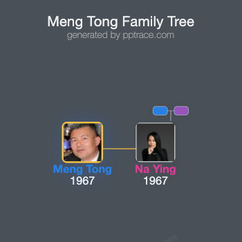 Meng Tong family tree overview