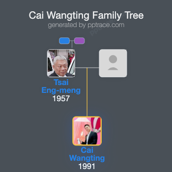 Cai Wangting family tree overview