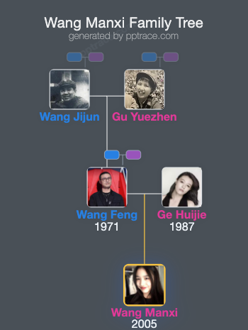 Wang Manxi family tree overview