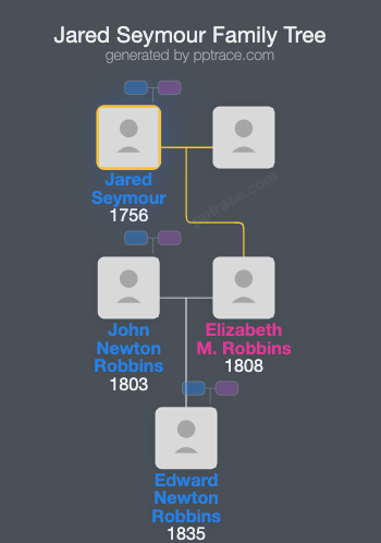 Jared Seymour family tree overview