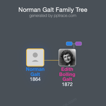 Norman Galt family tree overview