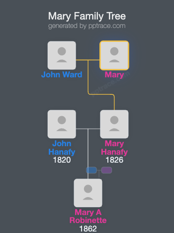 Mary family tree overview