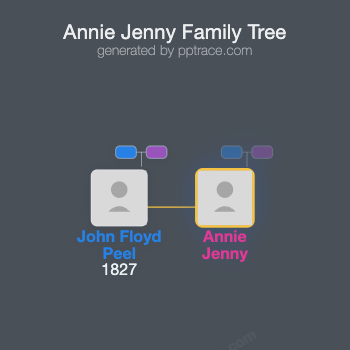 Annie Jenny family tree overview
