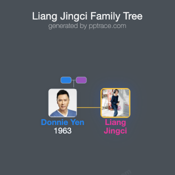 Liang Jingci family tree overview