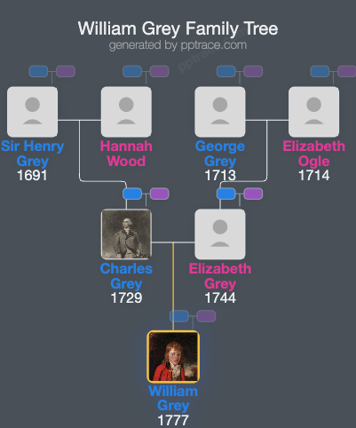 William Grey family tree overview