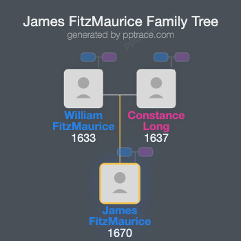 James FitzMaurice family tree overview
