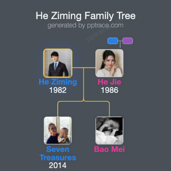 He Ziming family tree overview