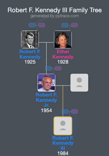 Robert F. Kennedy III family tree overview