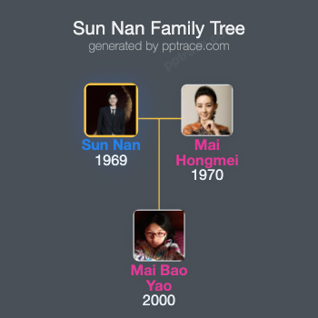 Sun Nan family tree overview