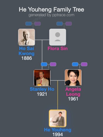 He Youheng family tree overview