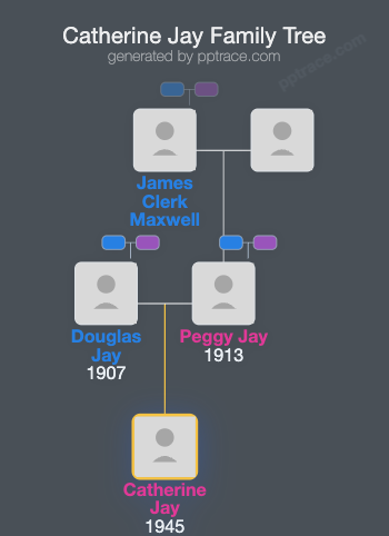 Catherine Jay family tree overview