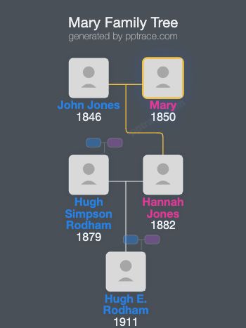 Mary family tree overview