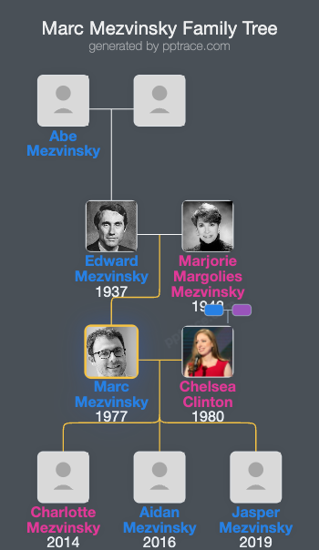 Marc Mezvinsky family tree overview