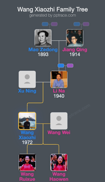 Wang Xiaozhi family tree overview