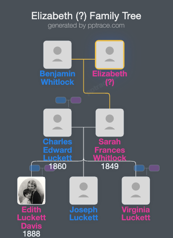 Elizabeth (?) family tree overview