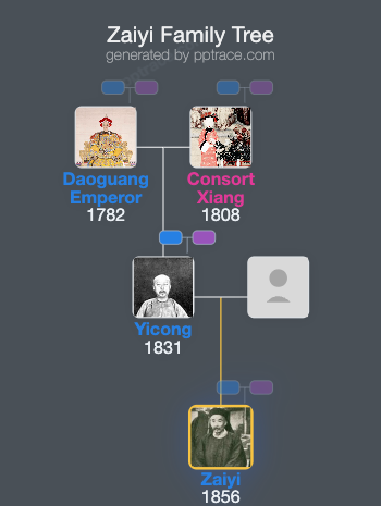 Zaiyi family tree overview