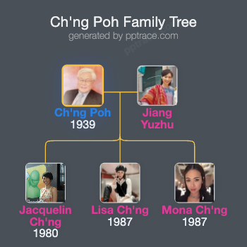 Ch'ng Poh family tree overview