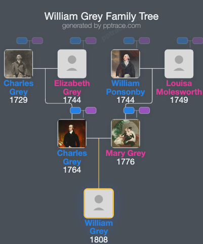 William Grey family tree overview