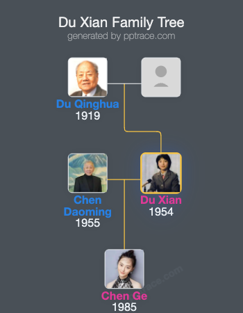 Du Xian family tree overview