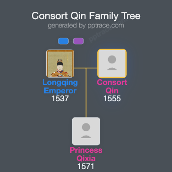 Consort Qin family tree overview