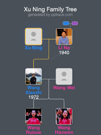 Xu Ning family tree overview