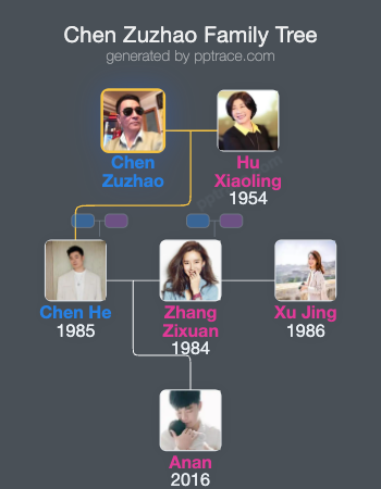 Chen Zuzhao family tree overview