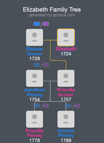 Elizabeth family tree overview