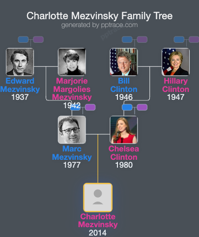 Charlotte Mezvinsky family tree overview