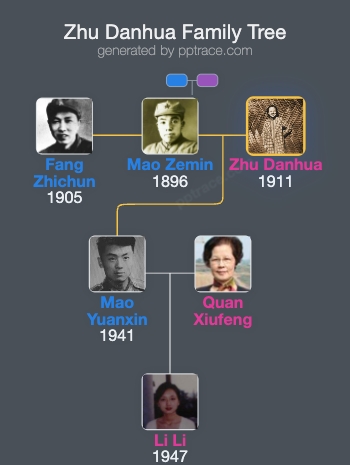 Zhu Danhua family tree overview