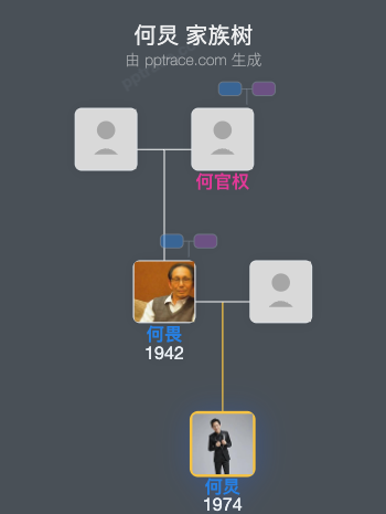 何炅 家族树全览