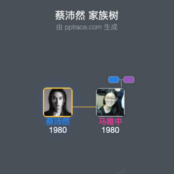 蔡沛然 家族树全览