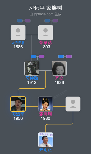 习远平 家族树全览