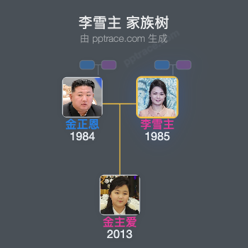 李雪主 家族树全览