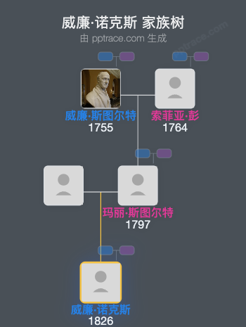 威廉·诺克斯家族树全览