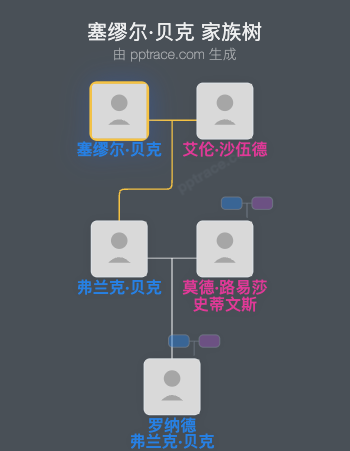 塞缪尔·贝克家族树全览