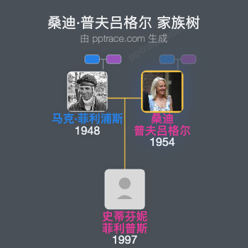 桑迪·普夫吕格尔家族树全览