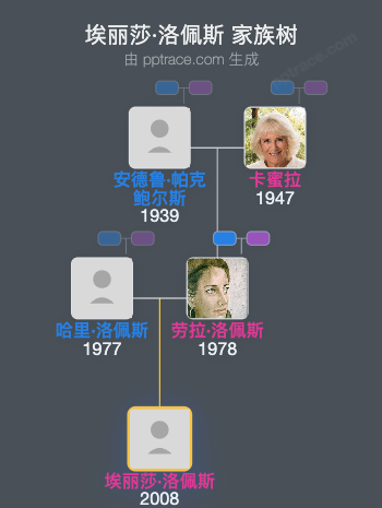 埃丽莎·洛佩斯家族树全览