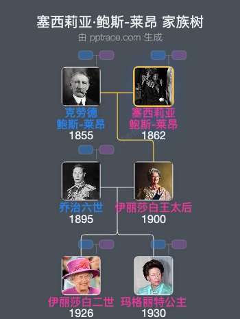 塞西莉亚·鲍斯-莱昂 家族树全览