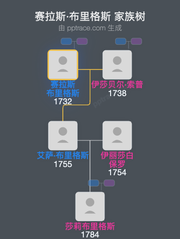 赛拉斯·布里格斯家族树全览