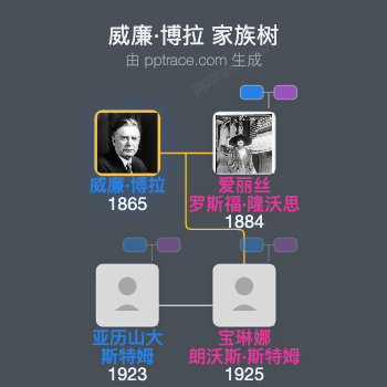 威廉·博拉家族树全览