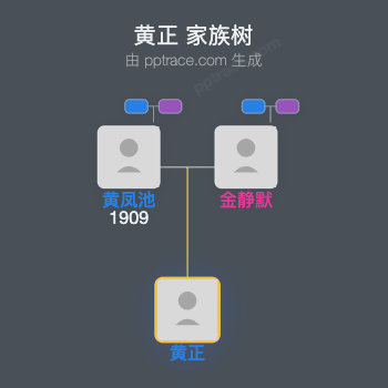 黄正 家族树全览