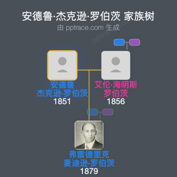 安德鲁·杰克逊·罗伯茨家族树全览