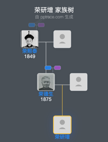 荣研增 家族树全览