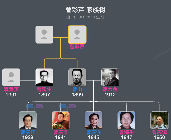 曾彩芹 家族树全览
