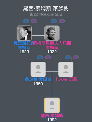 黛西·索姆斯家族树全览