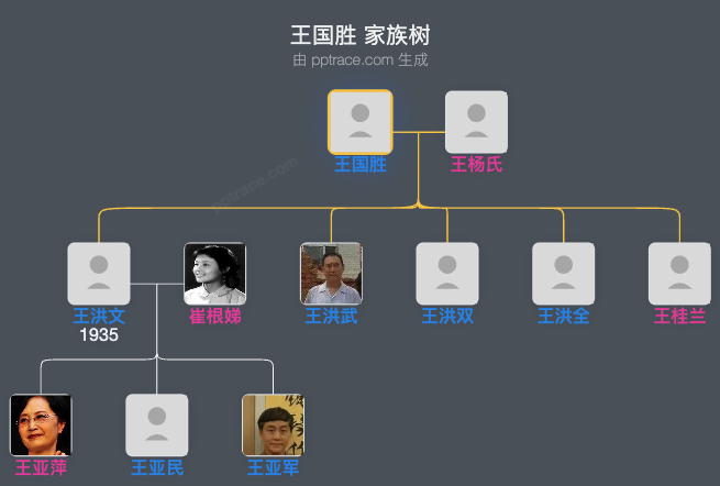 王国胜 家族树全览