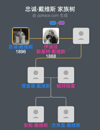 忠诚·戴维斯家族树全览