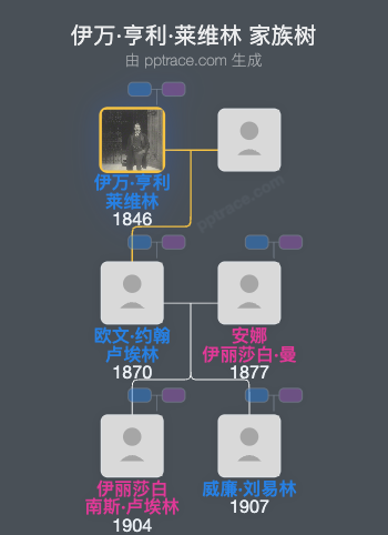 伊万·亨利·莱维林家族树全览