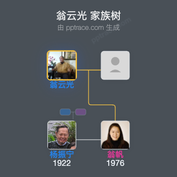 翁云光家族树全览