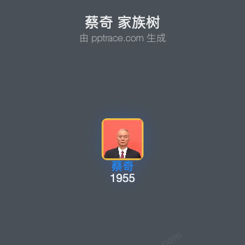蔡奇 家族树全览